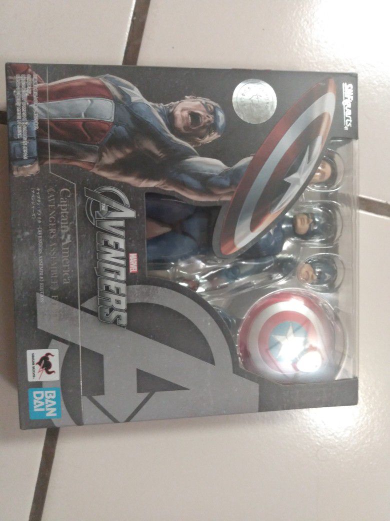 Brand New S. H. Figures Captain America Unopened