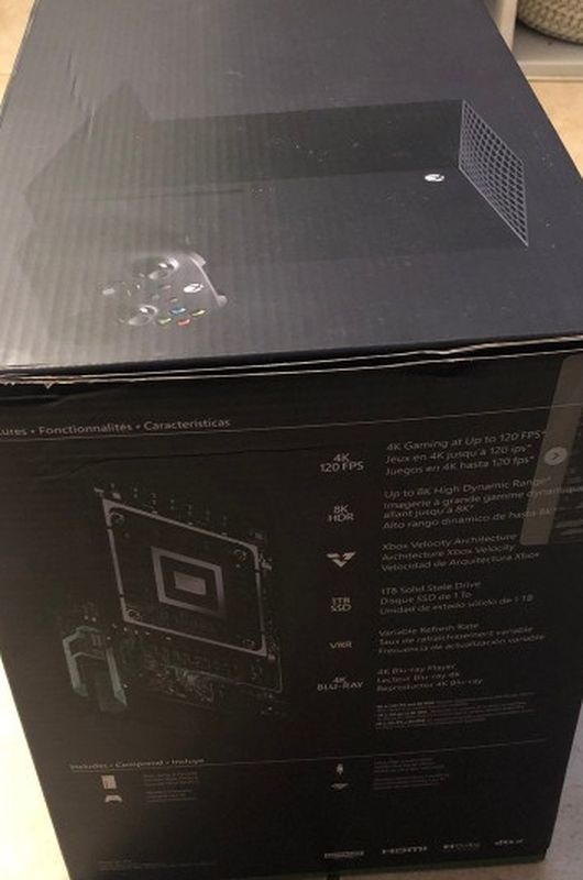 Xbox Series X 1 TB in Black