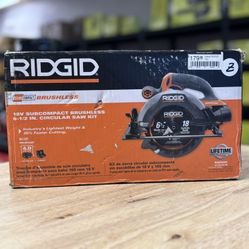 18V SubCompact Brushless Cordless 6-1/2 in. Circular Saw Kit with 4.0 Ah MAX Output Battery and Charger