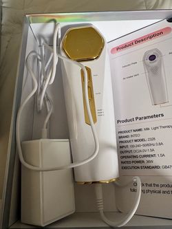 INTEO Milk Light Therapy Face Device – Model 2328 w/ Box & Charger