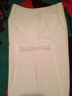 White jeans Talbots's sz 12