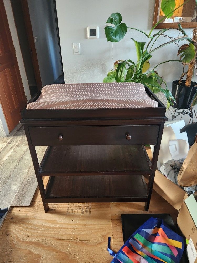 Crib And Changing Table