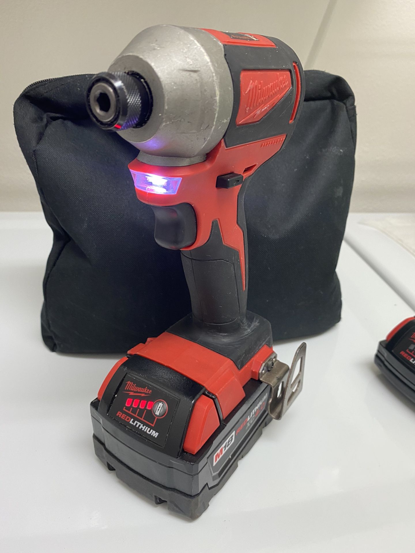 Milwaukee M18 18 Volt Lithium ion 1/4 Inch Hex Impact Wrench