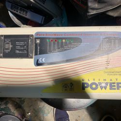 Pure Sine Wave Inverter AND CHARGER All In 1!
