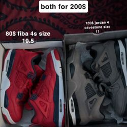 jordan 4s (cavestone size 11)