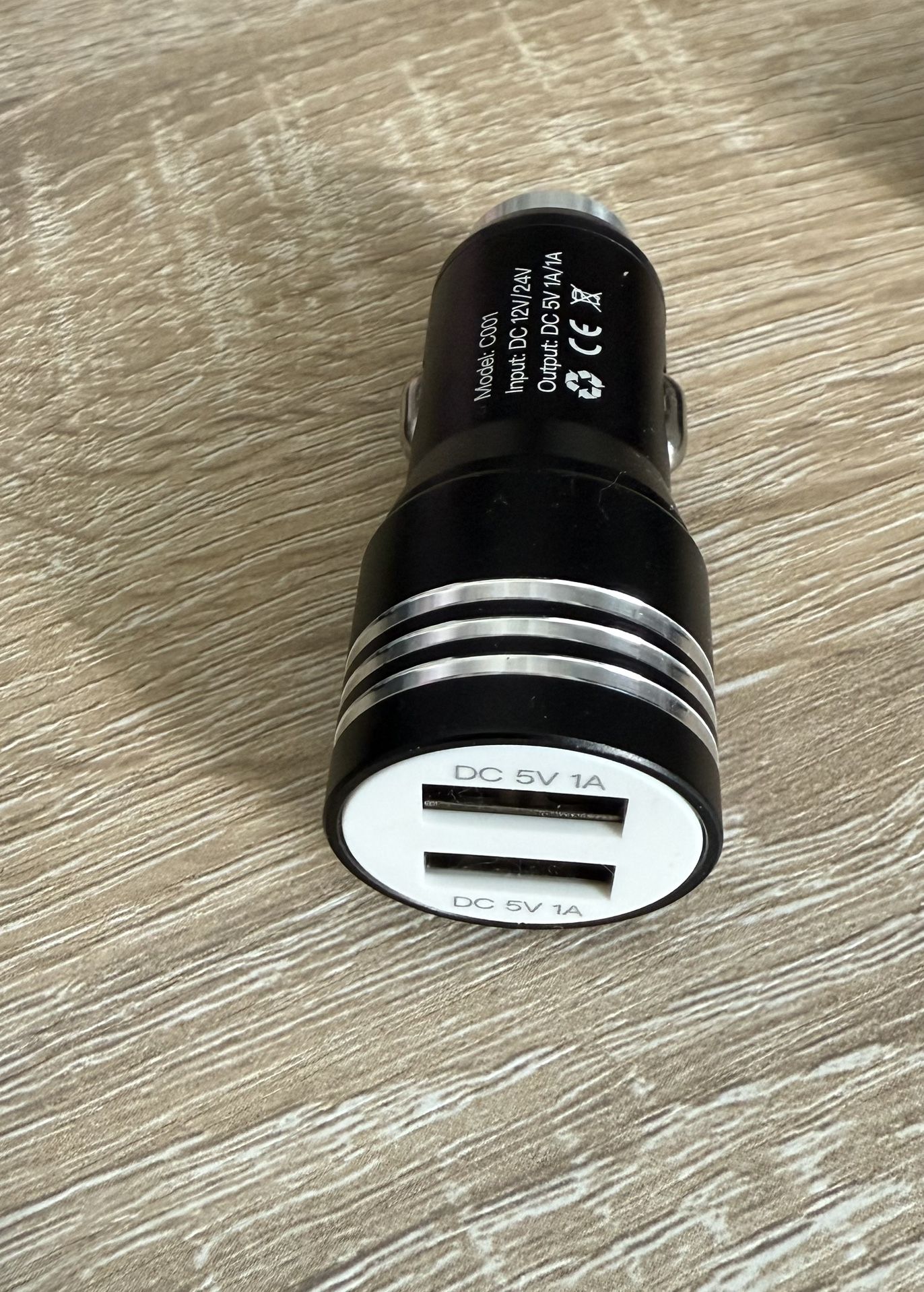 $5 2 USB Car Port Charger For iPhone Samsung Galaxy Android 
