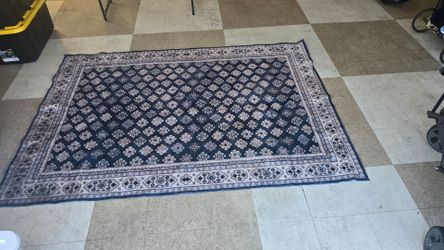 Wyatt & Ash Area Rug – Navy/Gray