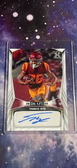 SIGNED TRAVIS DYE CARD
