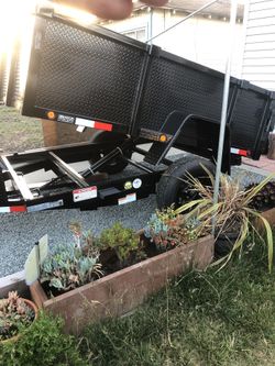 5’x8’ Dump Trailer No For Sale  , please Read Prescription