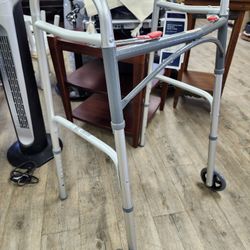 Portable Folding Aluminum Walker Also Aluminum Crutches Available