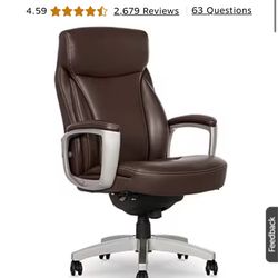 La-Z-Boy 60008 Brown Arcadian Bonded Leather Executive Chair
