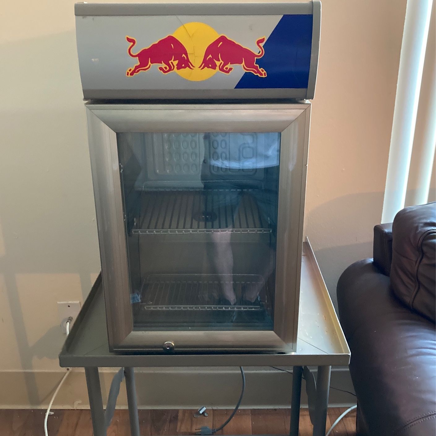 Red Bull Fridge With Stand!