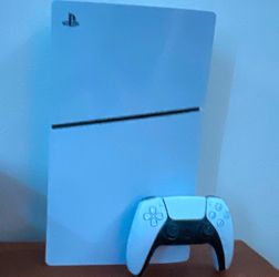 PlayStation 5 PS5 White Console w/ DualSense, Disc Edition