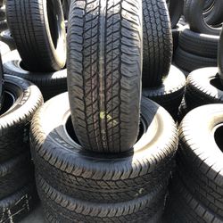 Set Of Dunlop P265/70/17 Used