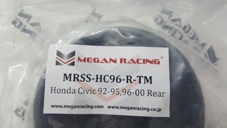 Honda Civic rear Megan Racing strut mounts 92-95,96-00
