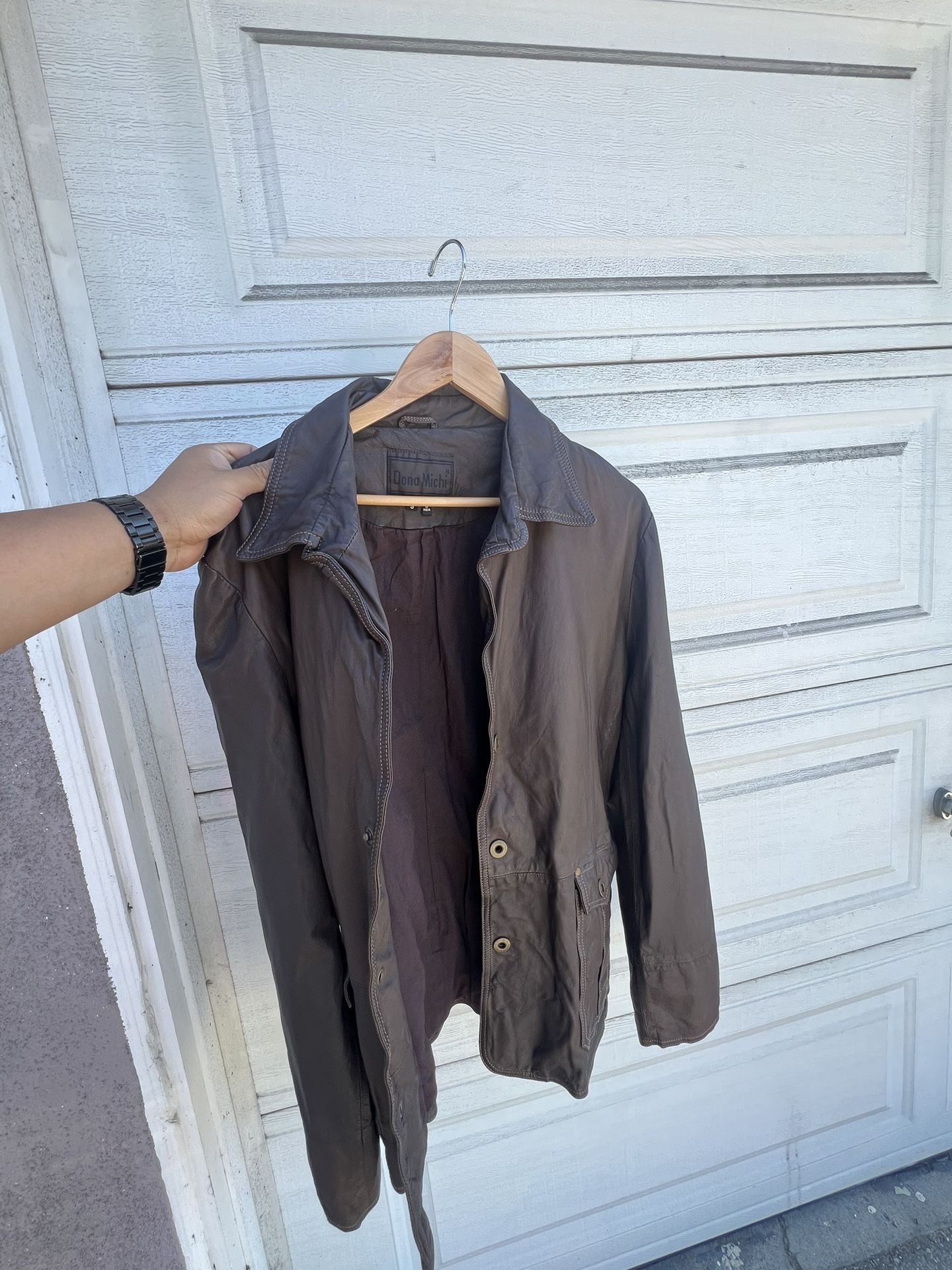 Dona Michi Unisex Leather Jacket 