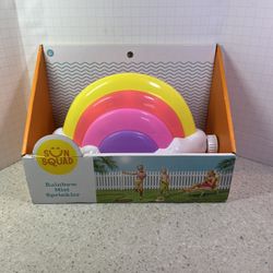 Sun Squad Rainbow Mist Sprinkler, a children's outdoor water