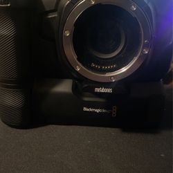 Blackmagic Design Pocket Cinema Camera( With Metabones T Speed Booster SUPER16 0.58x Lens)