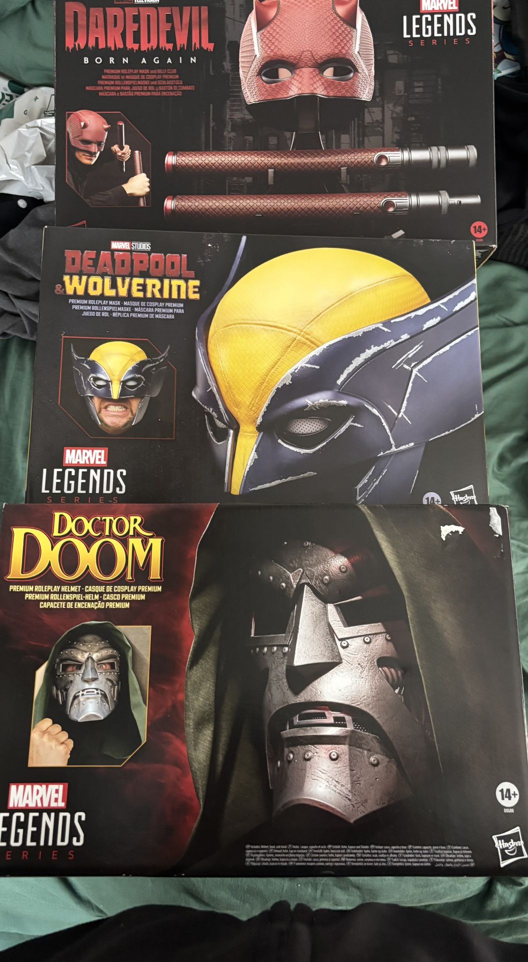 Marvel Legends Helmets 