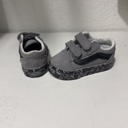 Vans Old Skool V Tie-Dye "Grey/Black" Toddler Boys' Shoe