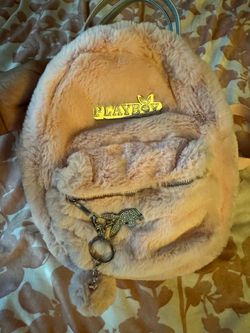 Playboy bunny furry backpack
