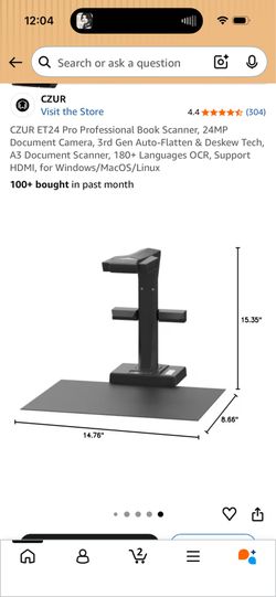 Professional Book Scanner