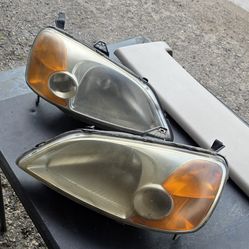 02 Honda civic headlights
