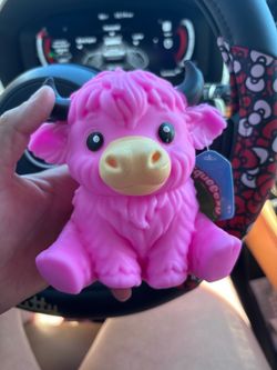 Pink Cow Squishy