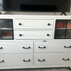 To end tables, TV stand and dresser