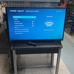 Philips 32” Roku Smart LED TV 