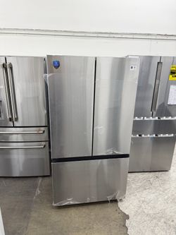 🔥 OPEN BOX Midea French Door Refrigerator – Large Capacity, Stainless Steel