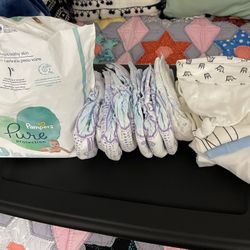 Baby Bundle Diapers & Baby Clothes 
