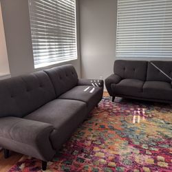 Couch Plus Loveseat For Sale 