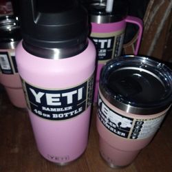 YETI RAMBLER PINK 46oz,42oz  36oz, 