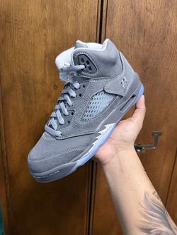 Air Jordan 5 Wolf Grey GS