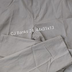 Womens Signature Slimming By CJ Banks Plus 24 Cotton 61%, Rayon 29%, Polyester 8%, Spandex 24 44x31x13 The Two Pockets In The Back Are Fakes, The Two 