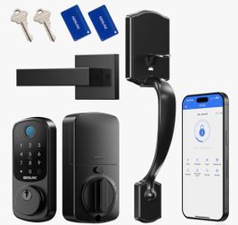 Deslock smart lock B200  w/key fob and keypad