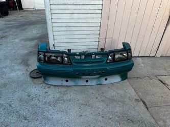 FOXBODY BUMPER COVER AND SLICKS