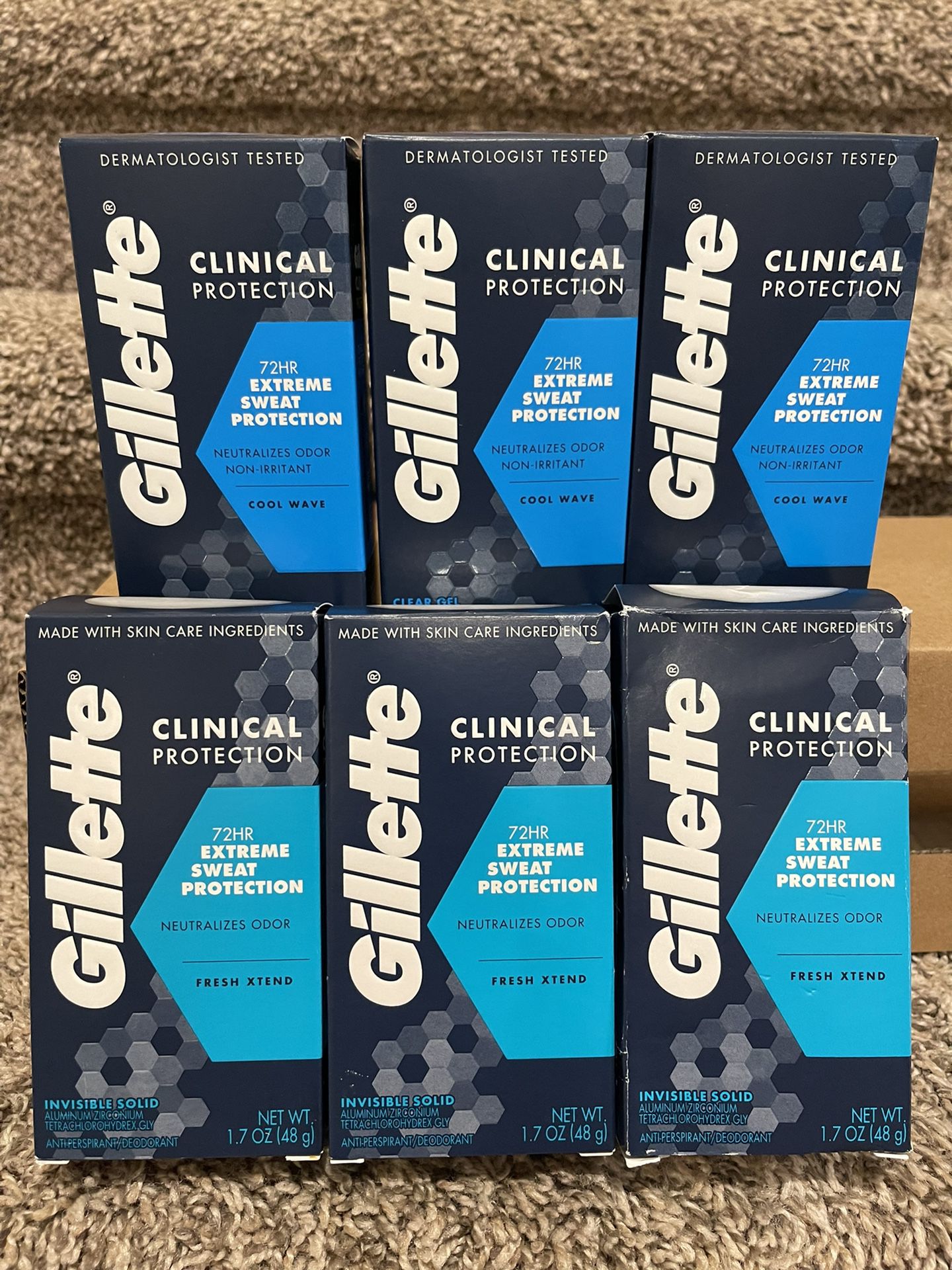 Gillette Clinical Deodorant $5.00 Each 