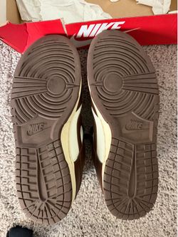 brown dunks size 10.5 men