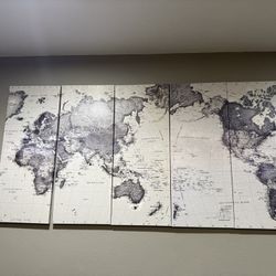 World Map Canvas
