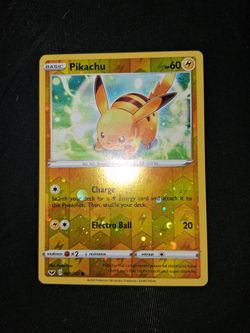 Reverse cosmos holo pikachu