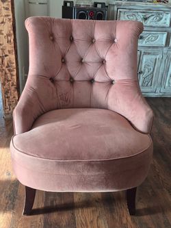 Pink antique chair