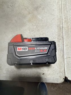 Milwaukee M18 18-Volt 5.0 Ah Lithium-Ion XC Extended Capacity Battery Pack NEW $85