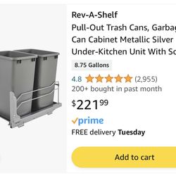 Rev A Shelf 53WC Series Pullout Waste Container