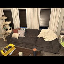 100" Modular Sofa (Like-New) + FREE Coffee & Side Table