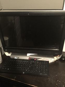 Hp desktop touch screen