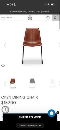 Scandinavian Designs OKEN Dining Chairs – Set of 8 ($600 OBO)