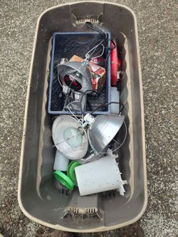 Chick Brooder and supplies