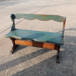 Solid Wood Seating Bench 